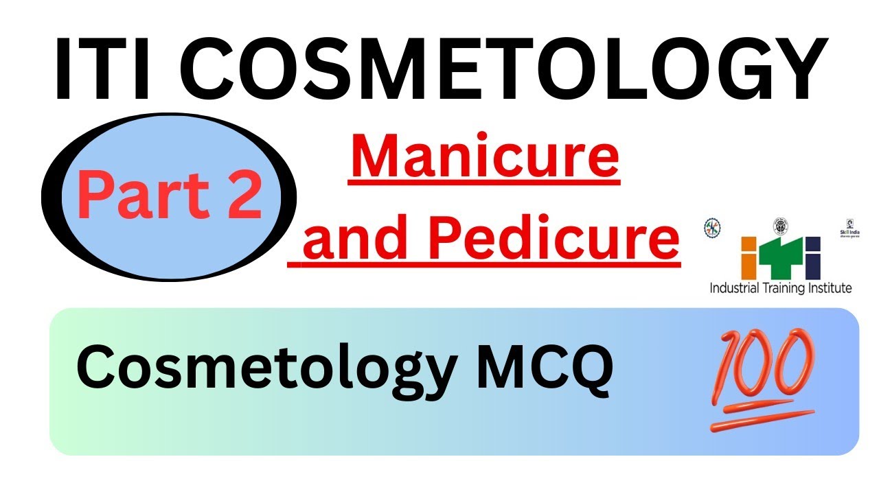 Manicure and Pedicure || Part 2 || iti cosmetology#iti #cosmetology #hindi 