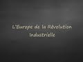 4me  leurope de la rvolution industrielle