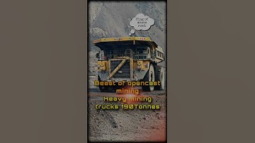 190Tonnes dumper King of mine’s Road.mines heavy truck. #beast #sitedumper #excavator #dumping #jcb