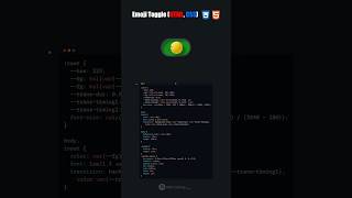 Emoji Toggle #mrcodding #tutorial #shortfeed #trending #shorts #css
