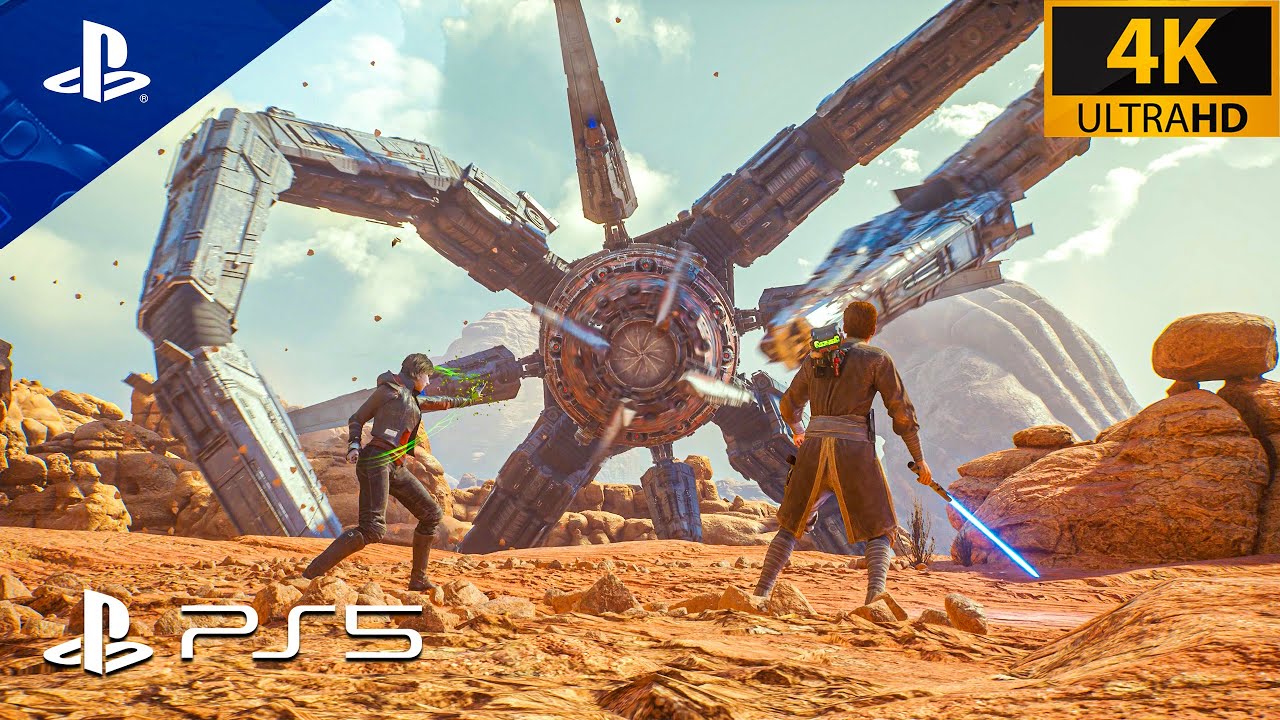 Star Wars Jedi Survivor | One of The Best Escape Chase in Gaming History