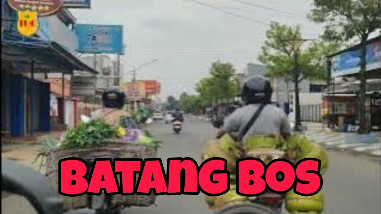 Jalanan kota batang dari Pantura hingga pintu Tol Setono