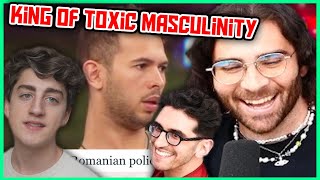 Hasanabi \& Dave1 from Chromeo React to The King of Toxic Masculinity, Andrew Tate | Danny Gonzalez