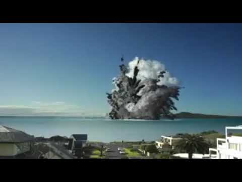 ვულკან სანაბუნგის ამოფრქვევა 11.06.2019