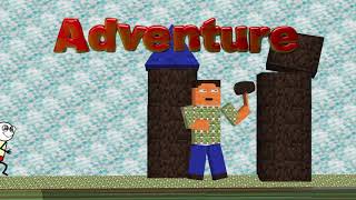 Приключения Новая серия Чел встретился со Стивом Steve Майнкрафт  minecraft vs animation