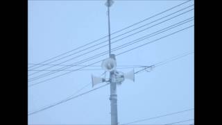 防災行政無線チャイム 北海道虻田郡留寿都村7時｢雪｣(12月～2月)