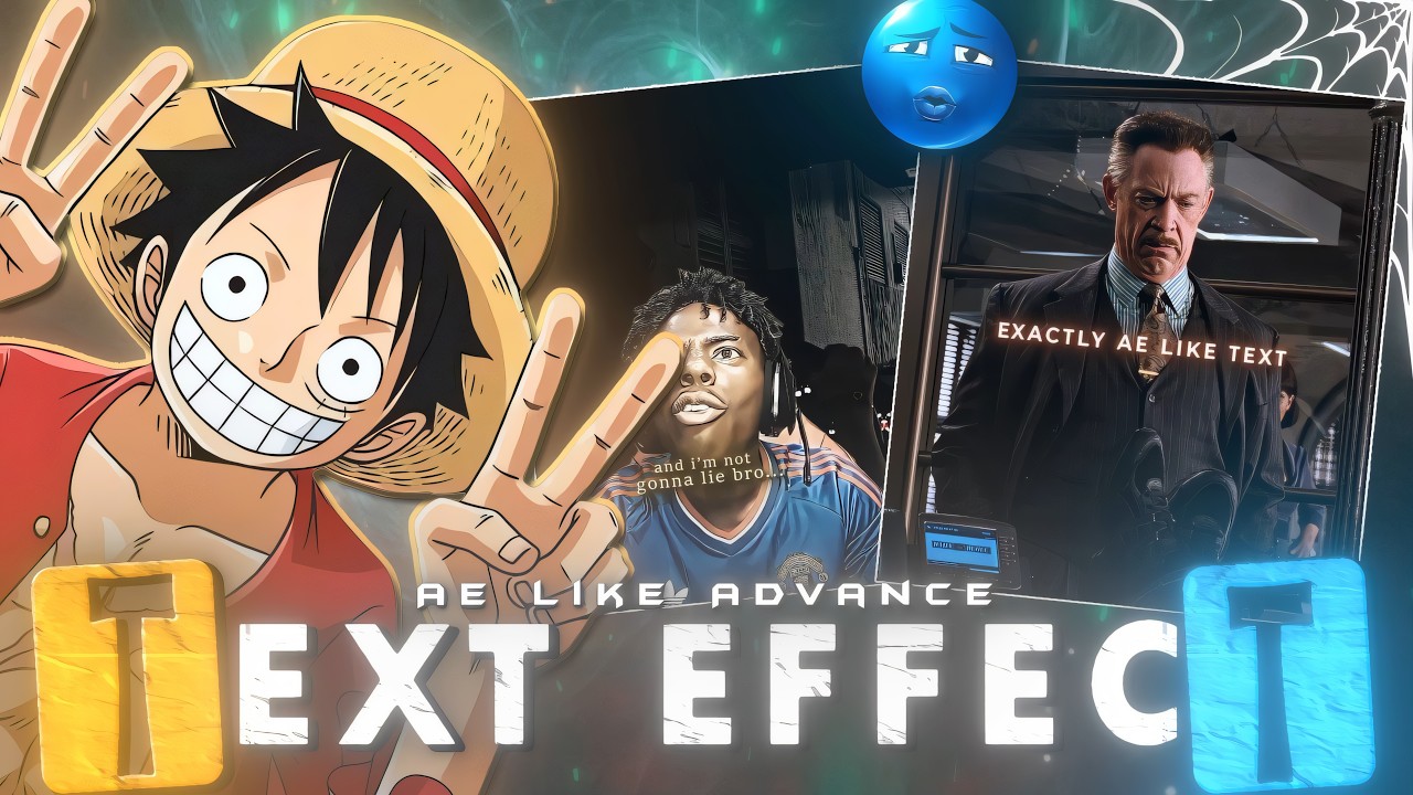 After effects like TEXT tutorial & preset | In mobile - YouTube
