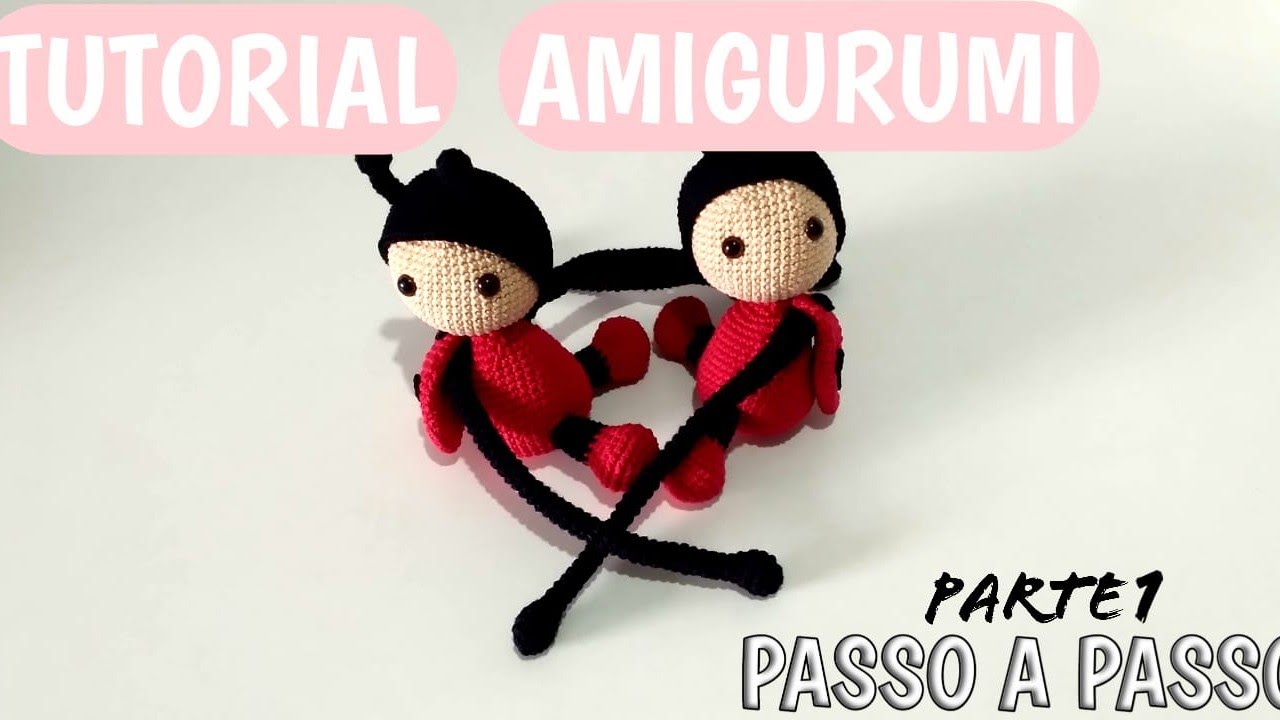 Tutorial joaninha agarradora de cortinas (parte 1 do tutorial) Ateliê da Sirlei