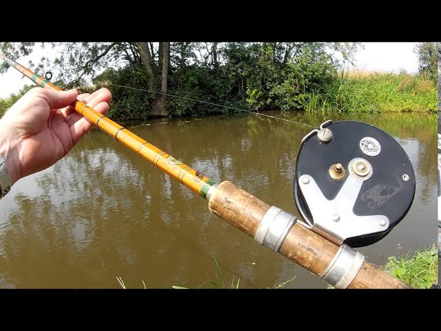 Vintage Fishing Strikeright Aduraflo Deluxe Reel & Cane Rod August 2020 