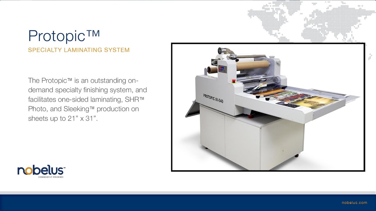 Nobelus™ : Protopic™ Specialty Laminating System