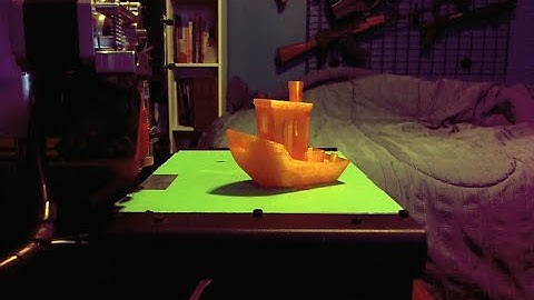 Printrbot Simple Metal 3D Printing a Torture Test Tugboat
