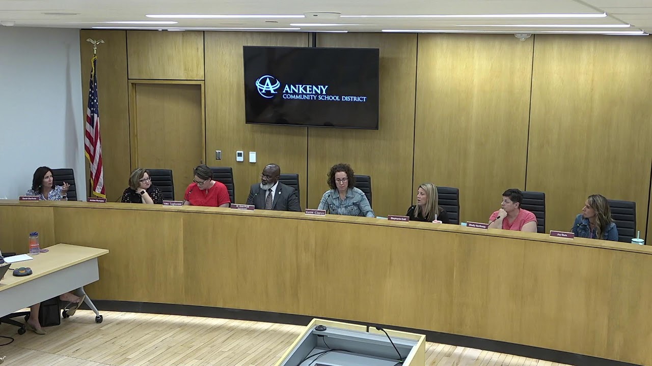 Ankeny Board of Education Meeting 09.15.25