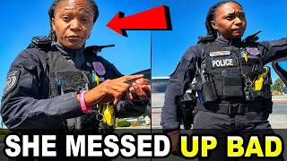 She Pulled A Taser For Rolling Up A Window Then Realized She Was On Camera!