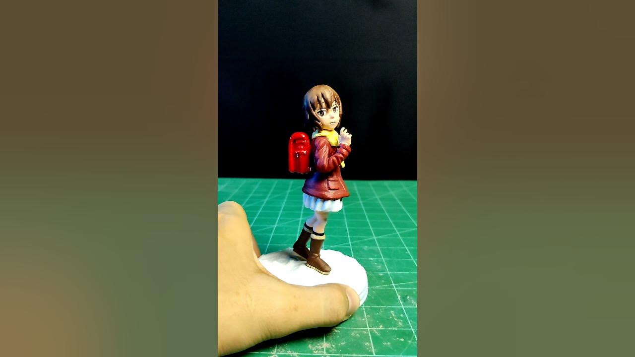 Erased Anime Action Figures, Stand Figure Model, Kayo Erased Anime