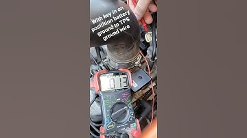 Tps ground with key in on position