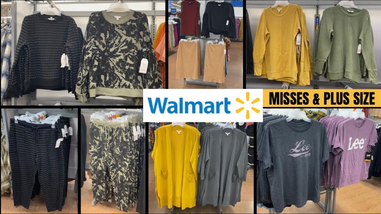 😍 NEW MISSES & PLUS SIZE CLOTHING AT WALMART‼️ WALMART SHOP WITH ME ...