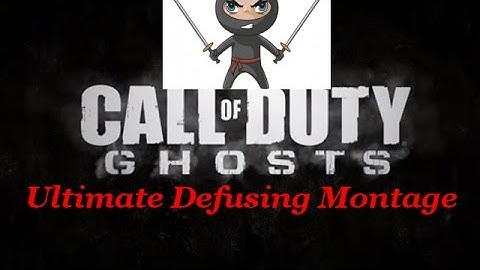 Ultimate Call of Duty Ghosts Ninja Defuse Montage!