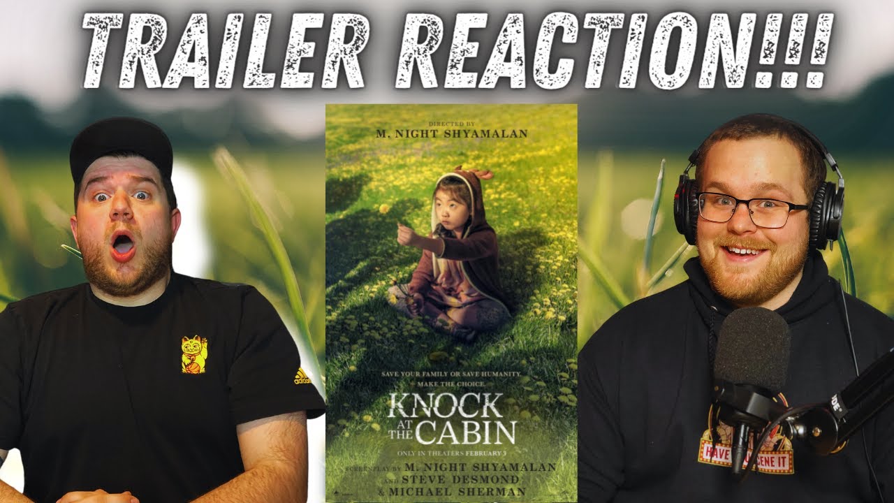Knock At The Cabin TRAILER REACTION!!! | M. Night Shyamalan | Dave ...