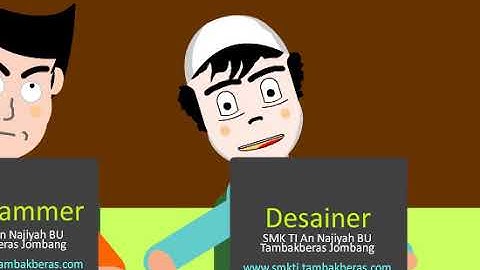 ANIMASI - PROGRAMER VS DESAINNER