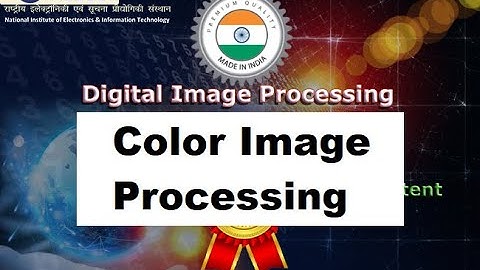 DIP 4 Color Image Processing