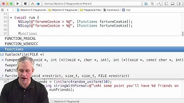 Objective-C Functions