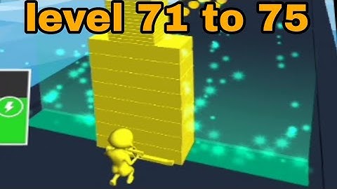stack colors | all Levels gameplay walkthrough | level 71 to 75 | I GAMER | ios android