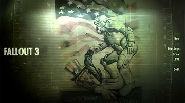 Fallout 3 Title Theme Animatic (2008, Bethesda Softworks)