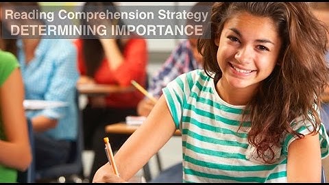 Info-Series / Content Area Literacy / Part 1 -  DETERMINING IMPORTANCE