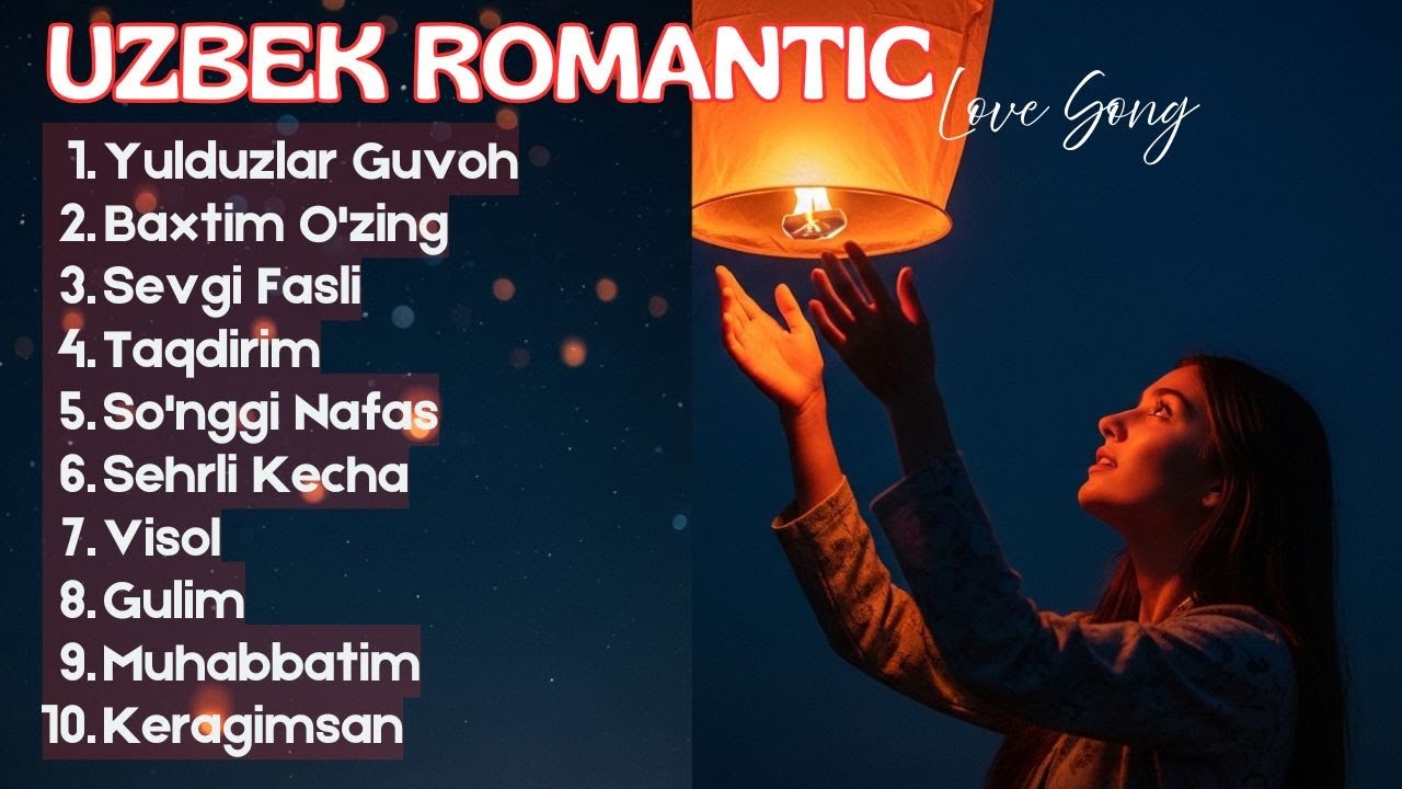 Relaxing Uzbek Romantic Music for Cozy Cafe Vibes ☕ | Soft Acoustic Pop