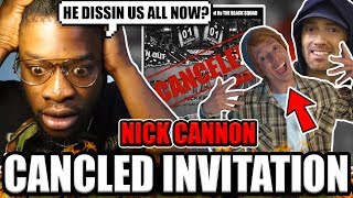 Watch Nick Cannon Canceled Invitation eminem Diss video