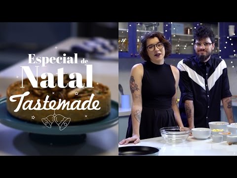 Torta Vegetariana de Cogumelos | ESPECIAL DE NATAL