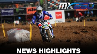 EMX250 News Highlights - MXGP of Spain 2020 #motocross