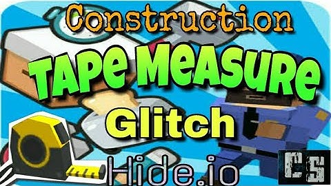 Hide.io Glitch Tape Measure