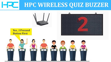 HPC WIRELESS QUIZ BUZZER SYSTEM. #wireless #wirelessquizbuzzer #quizbuzzer #quizgames #quizquestions