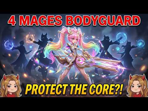 Layla Core Pero Lahat ng Kakampi Mage Protectors (New Collector Skin ni Layla) | Layla Gameplay