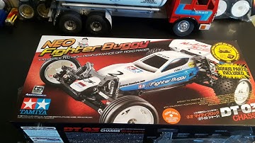Tamiya Neo Fighter DT-03  - Unboxing