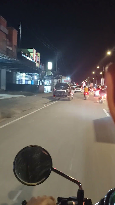 MOTORCYCLE RIDE AT NIGHT #shorts