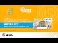 Sorteo Mayor No. 3911 &quot;Conmemorando 35 Años de Democracia Participativa Congreso de la CDMX.&quot;