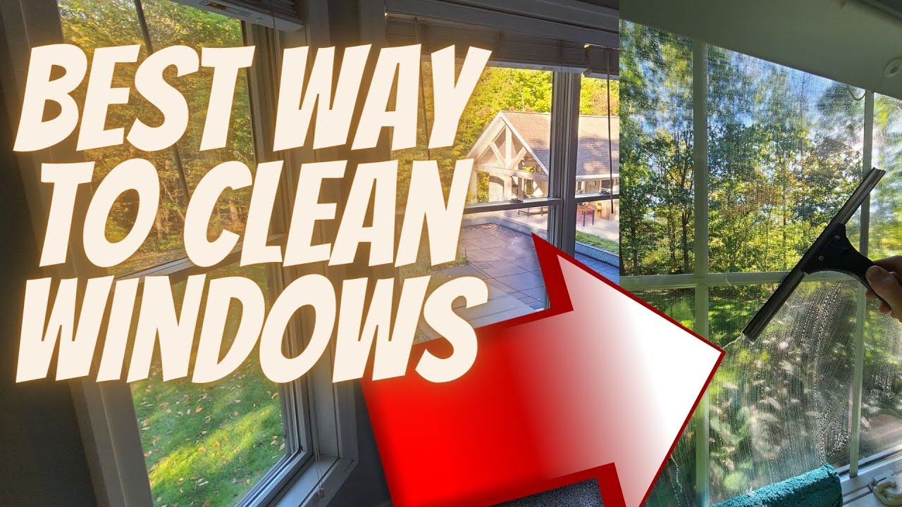 Best way to clean your bleepin' windows?