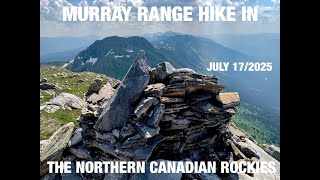 MURRAY RANGE HIKE IN THE NORTHERN CANADIAN ROCKIES