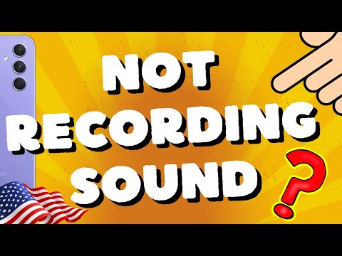 Why is my screen recording not recording sound on my Samsung Galaxy A54 5G, A53, A52s, A55