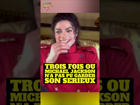😄 Quand Michael Jackson n’arrivait pas à s’arrêter de rire #shorts