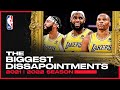 The 5 BIGGEST DISAPPOINTMENTS of the 2022 NBA Season