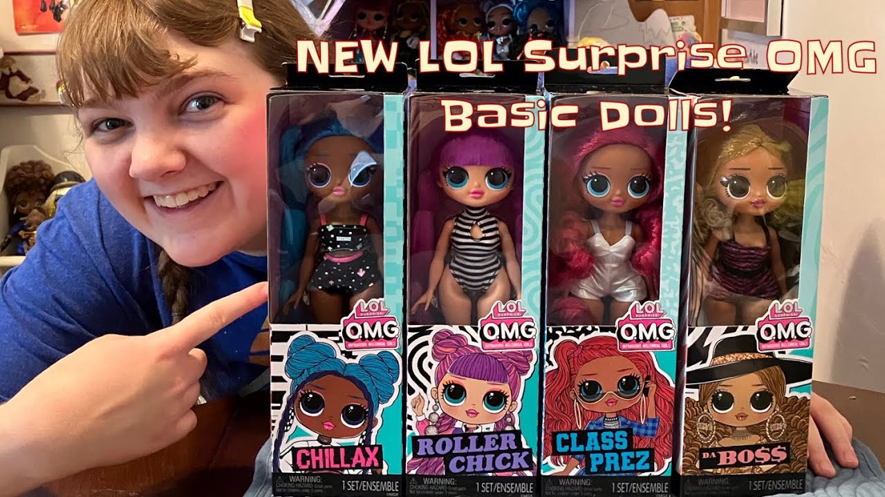 NEW Spring 2023 LOL Surprise OMG Basic Dolls - Unboxing & Review 