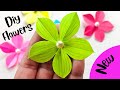 How to Make Aesthetic Paper Flowers 🌸 | Easy DIY Room Decor