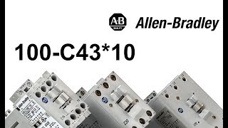 100-C43*10 контактор 3 пол. + 1NO, 43А Allen-Bradley
