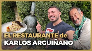 ¡Visito el RESTAURANTE de KARLOS ARGUIÑANO y pruebo 10 PLATOS! 🫃🏻