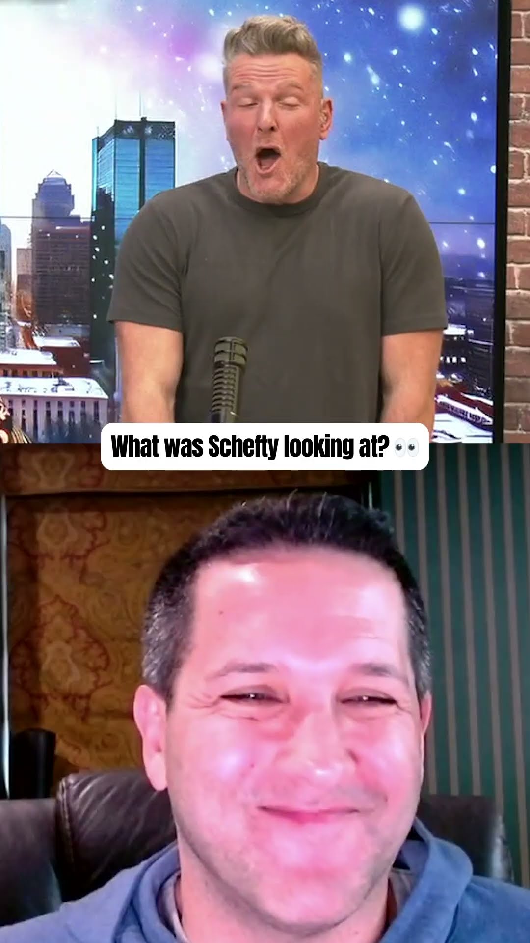 Schefty being SNEAKY on The Pat McAfee Show ?