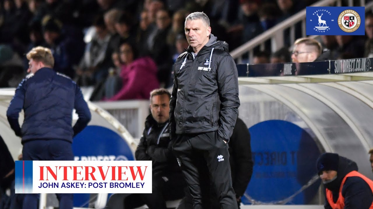 John Askey hoping 'strong words' have desired impact as Hartlepool