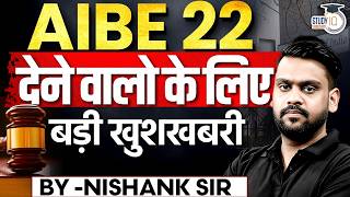 Good News For Aibe 22 Aspirants By Nishank Sir Studyiq Judiciary